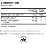 Gamma Tocophérol ultra maximum Capsules de gel