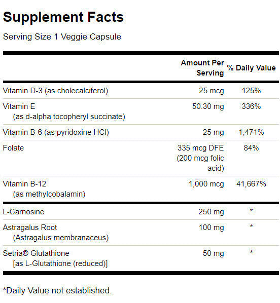 Avantage ultra télomère - 60 capsules