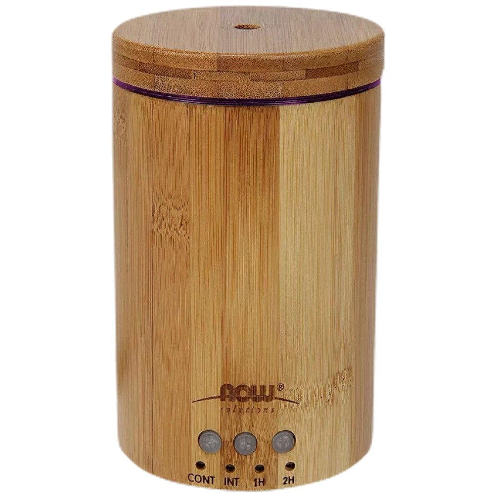 Diffuseur d'huile essentielle en bambou réel ultrasonique
