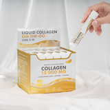 Collagène de poisson 15 000 mg avec du rétinol, de l'élastine et de l'acide hyaluronique - 30 x 25 ml