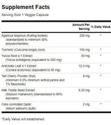 Nettoyage d'acide urique 428,75 mg - 60 capsules