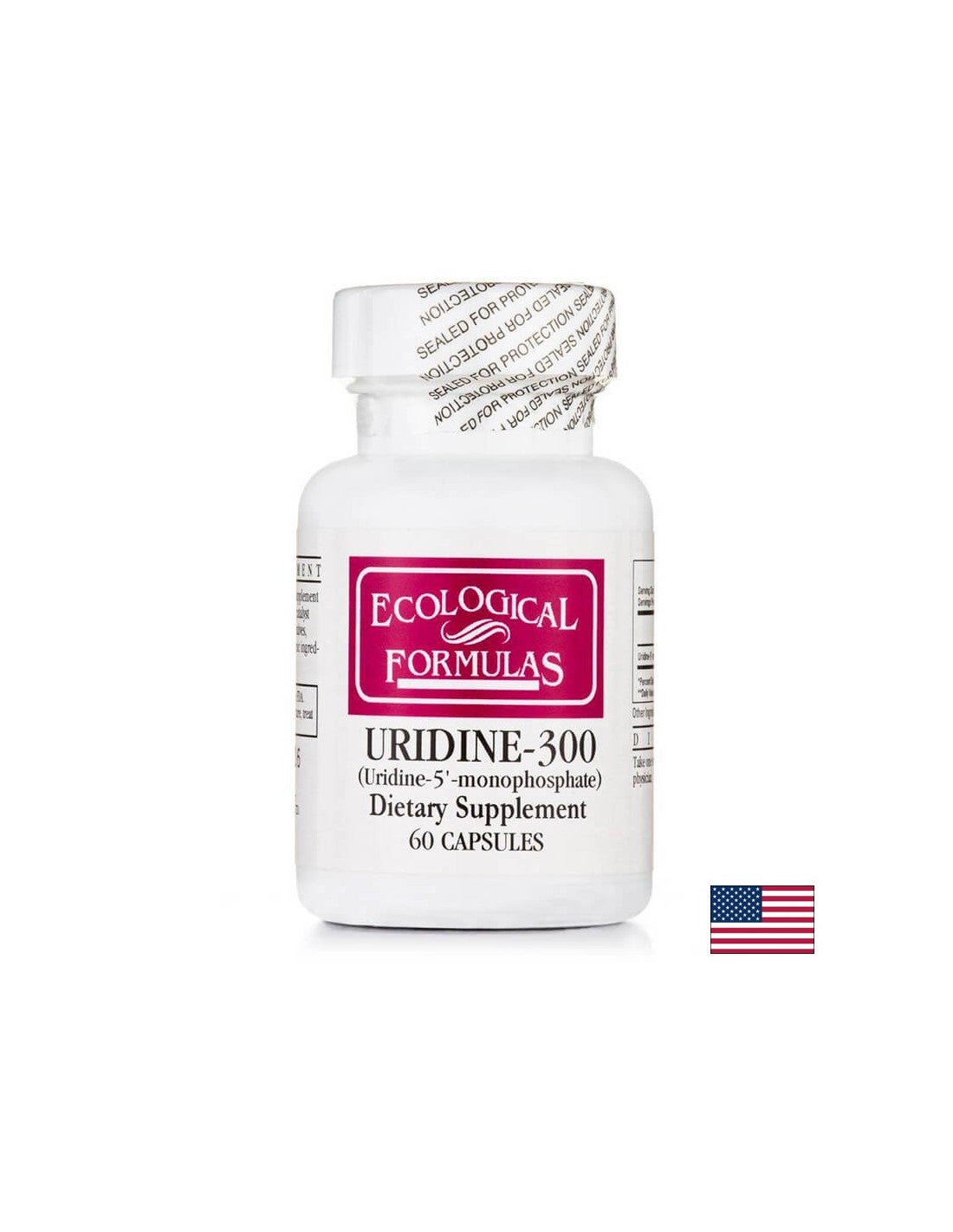 Uridine-300 uridine-5-monophosphate/uridine-300 uridine-5-monophosphate, 60 capsules Formules écologiques
