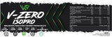 V-Zero ISO Pro | Isolat de protéines de lactosérum - 1800 grammes