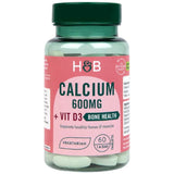 Calcium 600 mg + vitamine D - 60 comprimés