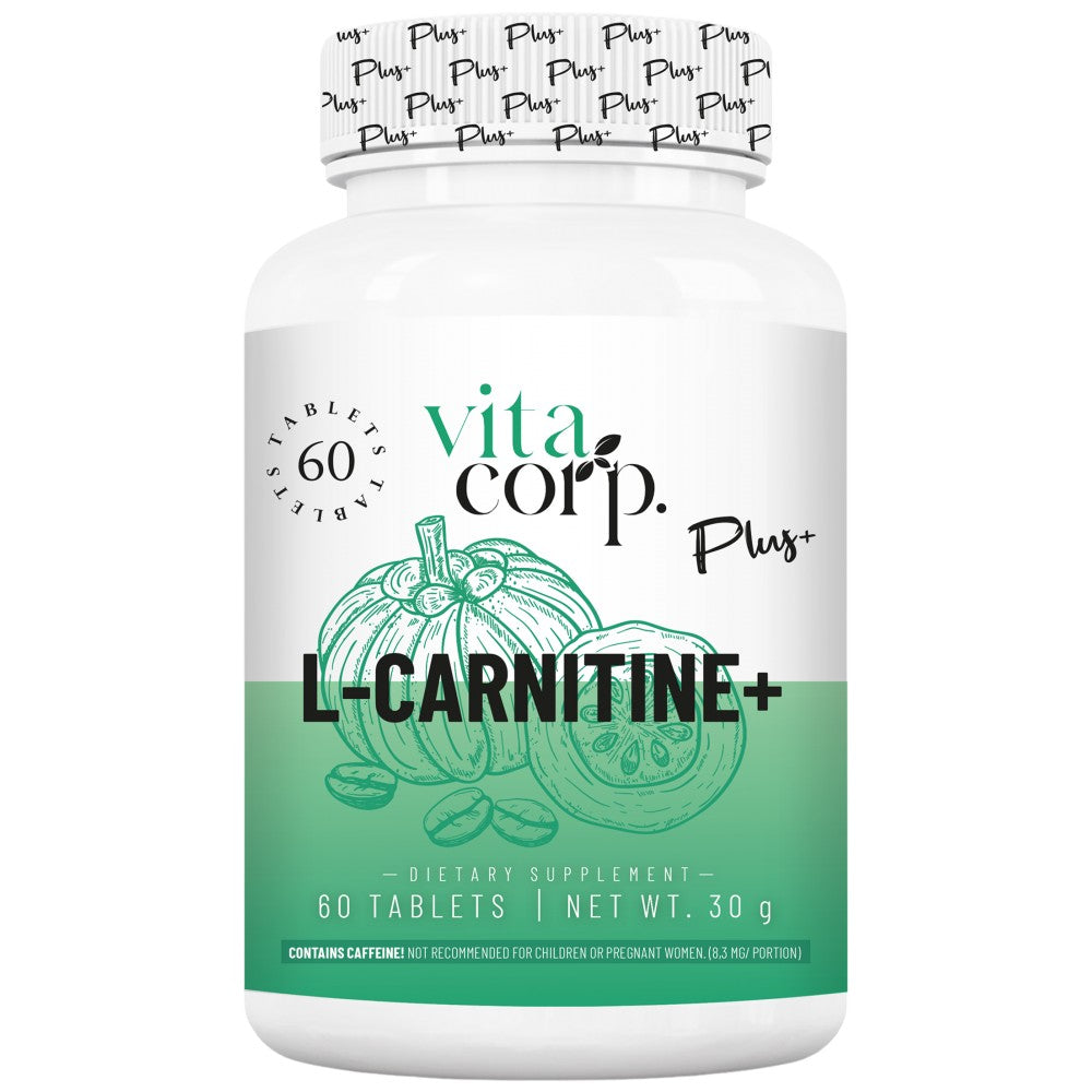L-carnitine + | Avec Garcinia, CLA et Green Coffee - 60 comprimés