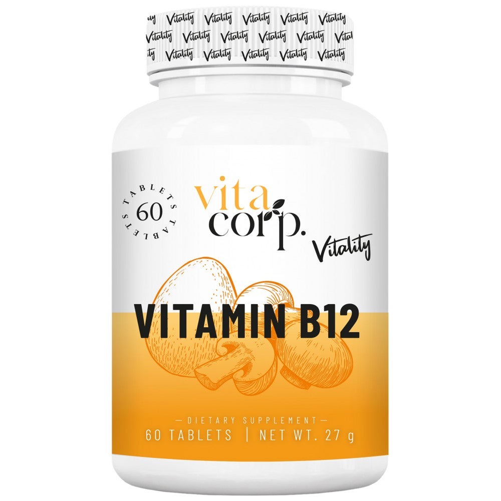 Vitamine B12 Cyanocobalamin 12,5 mcg - 60 comprimés