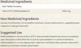 B12 méthylcobalamine 1000 mcg - 210 comprimés sublinguaux