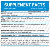 Tabs de 10 mg/100 vanadyl-sulfate