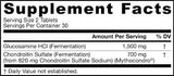 Chondroïtine végétalienne + glucosamine 60 comprimés