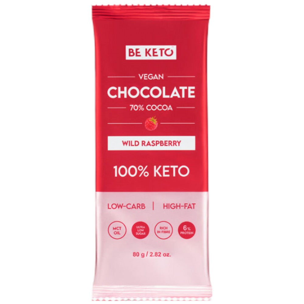 Chocolate keto végétalien | 70% de cacao - 80 grammes