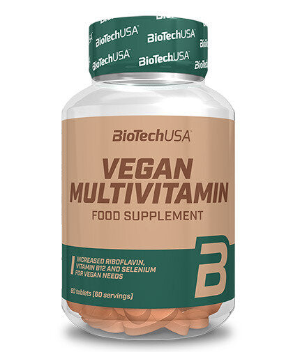 Onglets végétaliens multivitamines 60