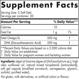 DHA prénatal végétalien - 60 softgels