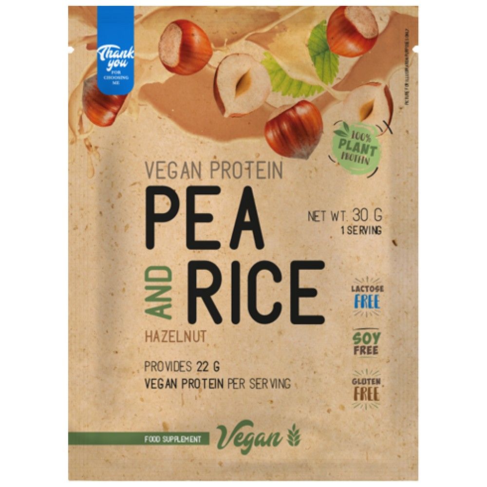 Protéine végétalienne | Pois et riz - 30 grammes