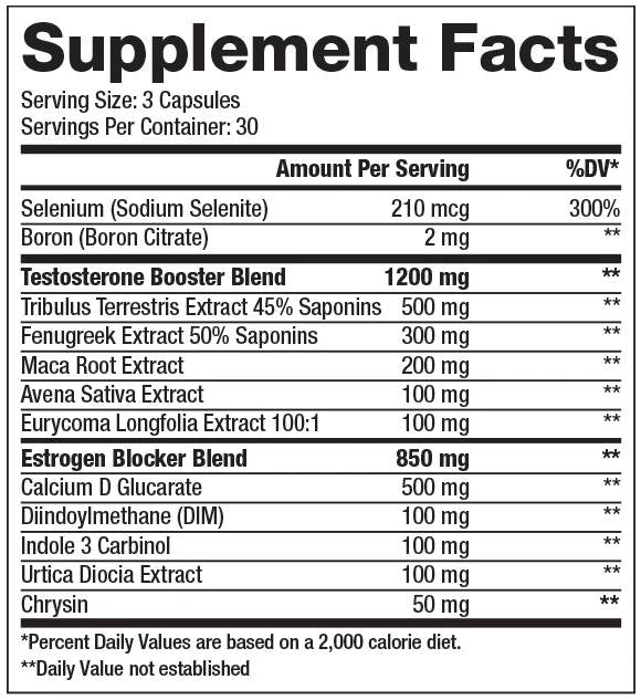 VIRADEX XT | TEST BOOSTER 90 CAPSULES