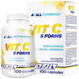 VIT C 5 Formulaires | Matrice de vitamine C - 100 capsules