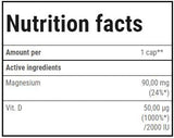 Vit. D3 + Magnésium | Capsules de vitamine D 60