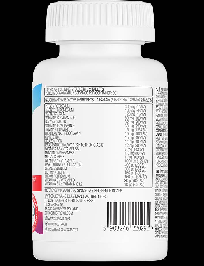 Tabs Vit & Min Forte/Édition limitée 120