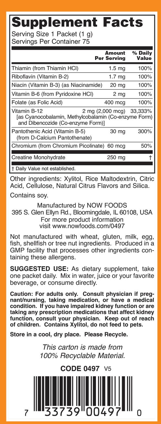 Vitamine B-12 Énergie instantanée - 75 paquets