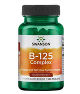 Tabs complexes/100 de la vitamine B-125. - 0