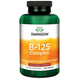 Complexe de vitamine B-125 - Capsules à haute puissance 250