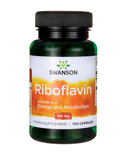 Vitamine B-2/riboflavine 100 mg - 100 capsules