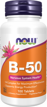 Vitamine B-50 [100 comprimés, 100 doses]