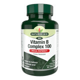 Complexe de vitamine B (complexe de vitamine B 100) 60 comprimés avec natures à libération lente