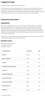 Complexe de vitamine B + C & E - 30 comprimés