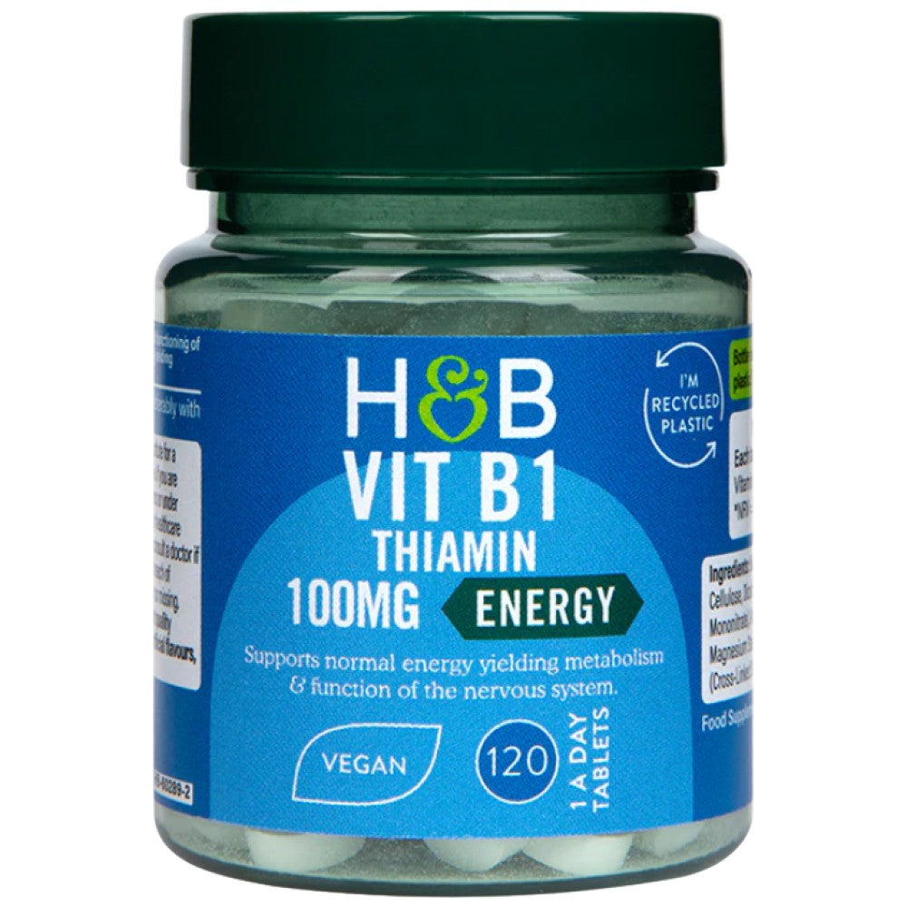 Vitamine B1 | Thiamine 100 mg - 120 comprimés