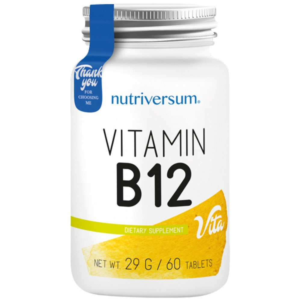 Vitamine B12 250 MCG | Cyancobalamin 60 comprimés