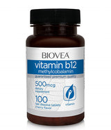 Vitamine B12 500 Methylcobalamine Dissolve rapide/100 Tabs