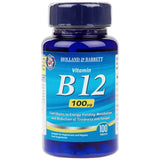 Vitamine B12 Cyanocobalamin 100 mcg - 100 comprimés