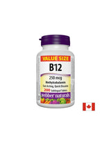 Vitamine B12 méthylcobalamine - Vitamine B12 méthylcobalamine 250 µg, 200 comprimés sublinguaux