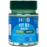 Vitamine B3 | Niacine 100 mg - 120 comprimés