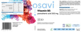 Vitamine B5 | Acide pantothénique 200 mg - 180 capsules
