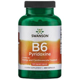 Vitamine B6 100 mg/pyridoxine - 250 capsules