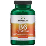 Vitamine B6 100 mg/pyridoxine - 250 capsules