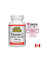 Vitamine C 1000 mg d'ascorbate de calcium - 125 grammes