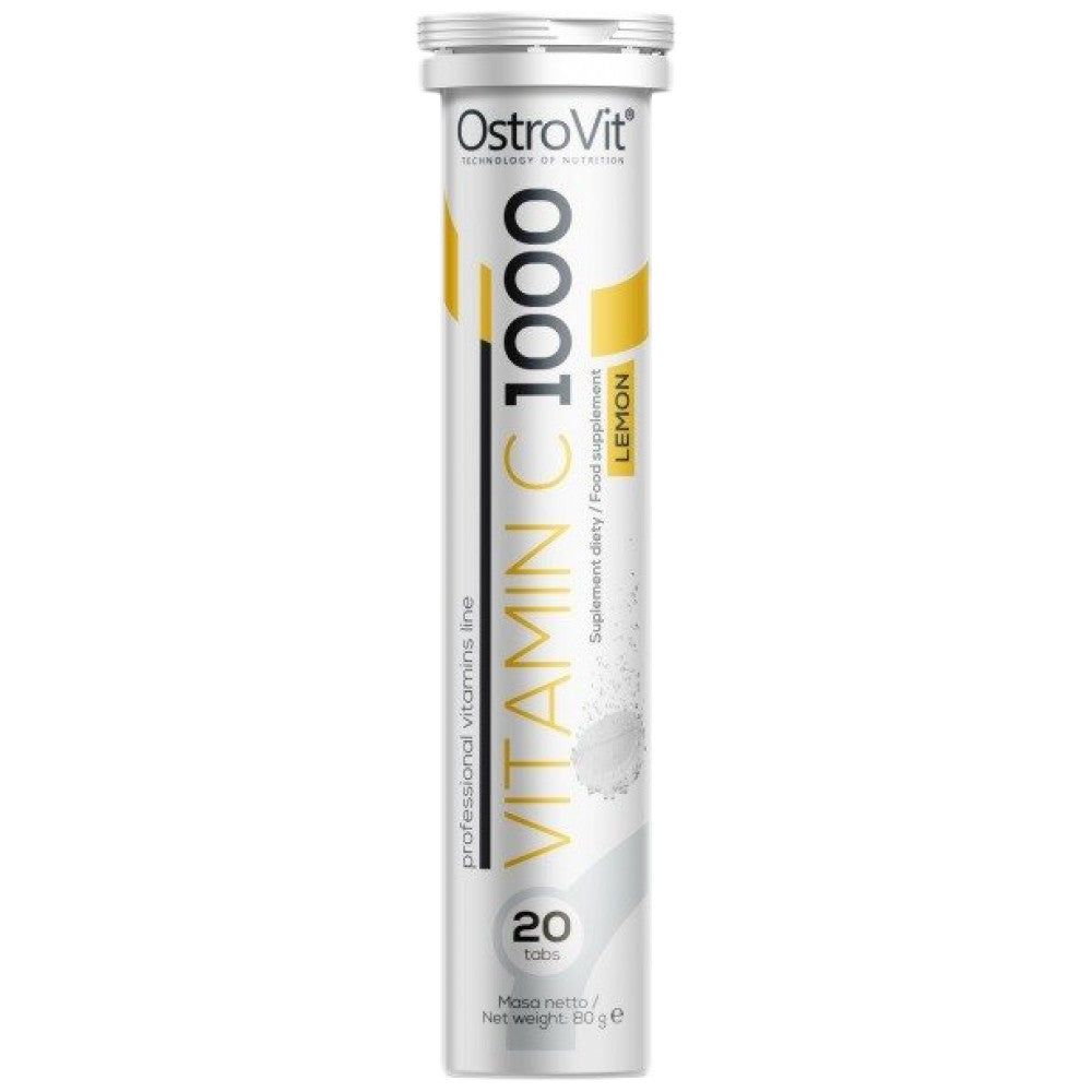 Vitamine C 1000 mg/comprimés solubles effervescents