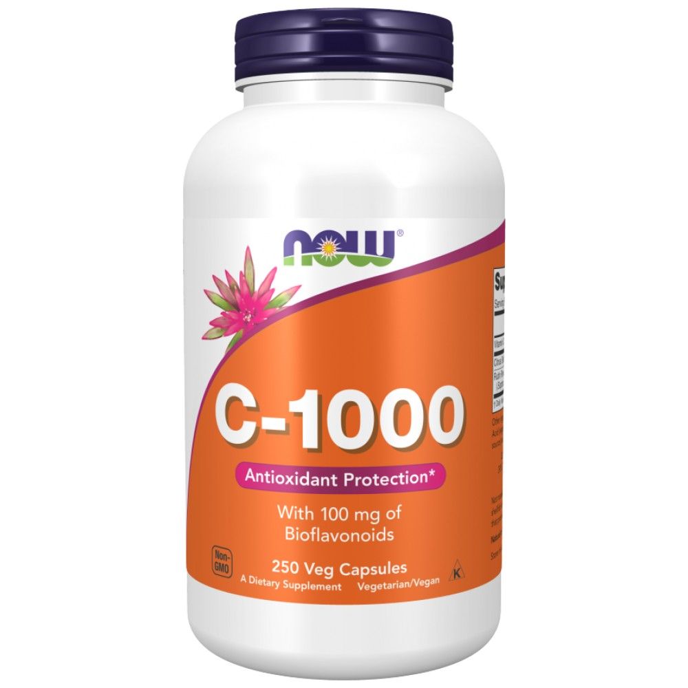 Vitamine C-1000/avec des bioflavonoïdes - 250 capsules
