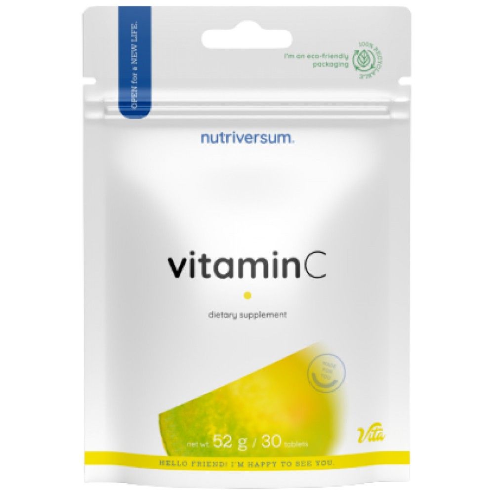 Vitamine C 1000 | avec des hanches de rose - 30 comprimés