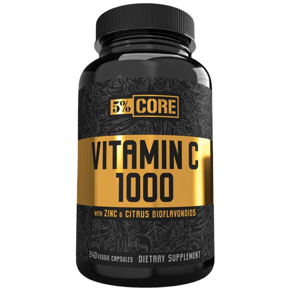 Vitamine C 1000 | avec des bioflavonoïdes en zinc et en agrumes - 240 capsules