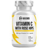 Vitamine C 900 mg | avec des hanches de rose - 120 capsules