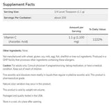 Vitamine C | Acide ascorbique - Grade pharmaceutique - 454 grammes