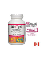 Biocgel Absorption élevée Ascorbate Vitamine C 500 mg - 90 capsules de gel