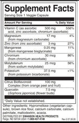 Complexe de vitamine C avec des bioflavonoïdes - 60 capsules