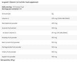 Mélange de vitamine C et fruits | Si bon! Série - 210 grammes