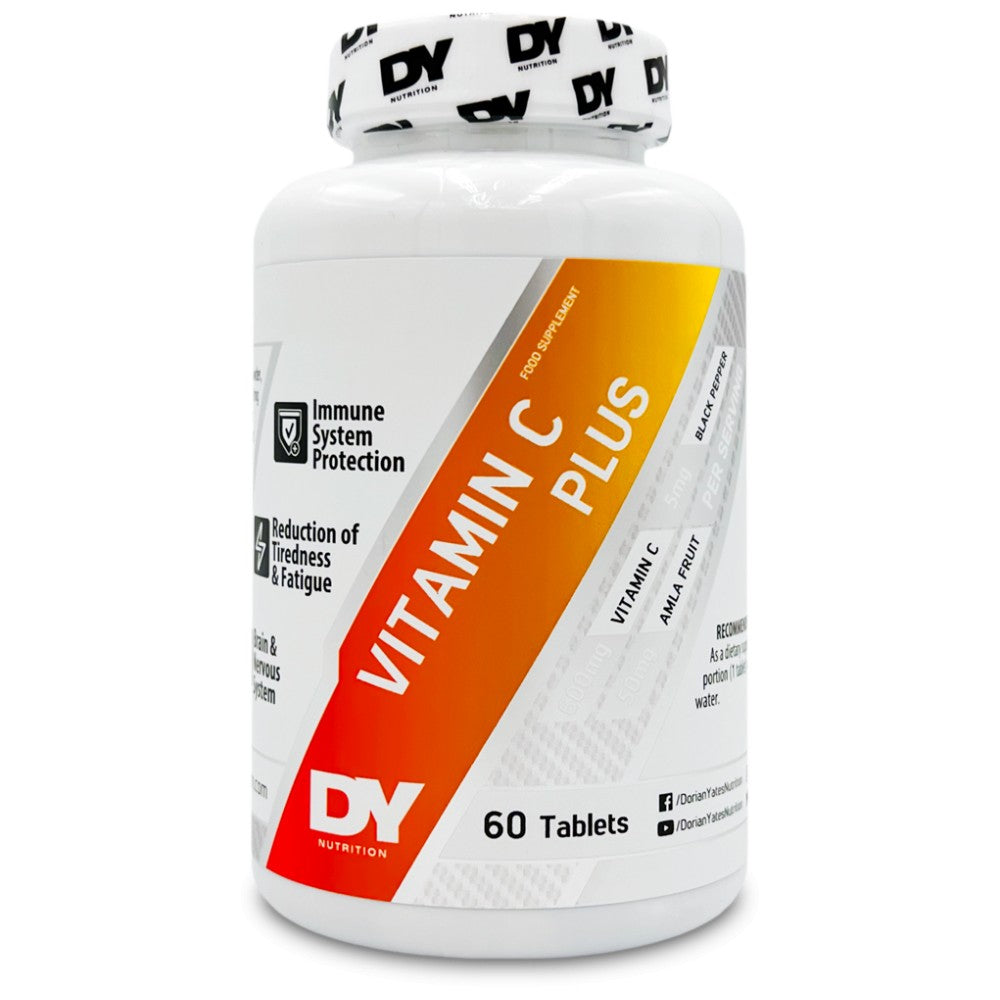 Vitamine C Plus | avec bioflavonoïdes d'agrumes, poivre noir et Amla - 60 comprimés