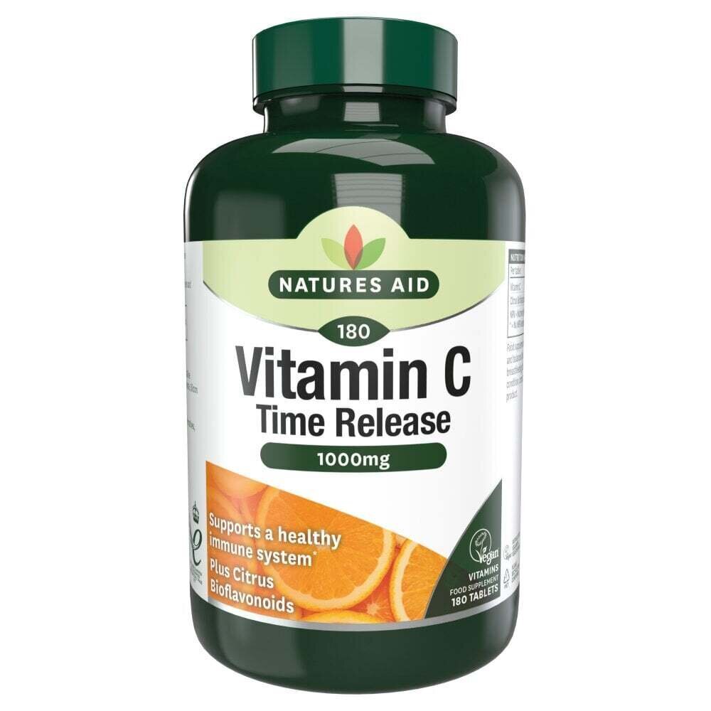 Vitamine C avec e<tc>XTEND</tc>Vitamine C à libération prolongée (ED Release) 1000 mg 90 comprimés NaturesAid