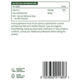 Vitamine C avec e<tc>XTEND</tc>Vitamine C à libération prolongée (ED Release) 1000 mg 90 comprimés NaturesAid